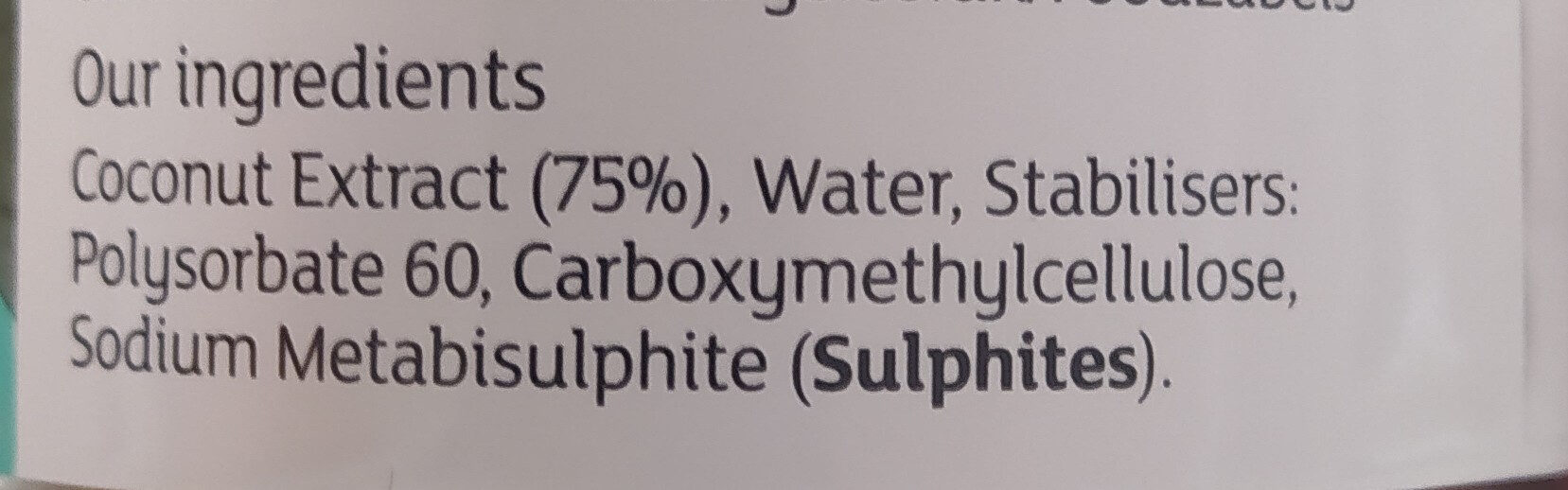 Additives