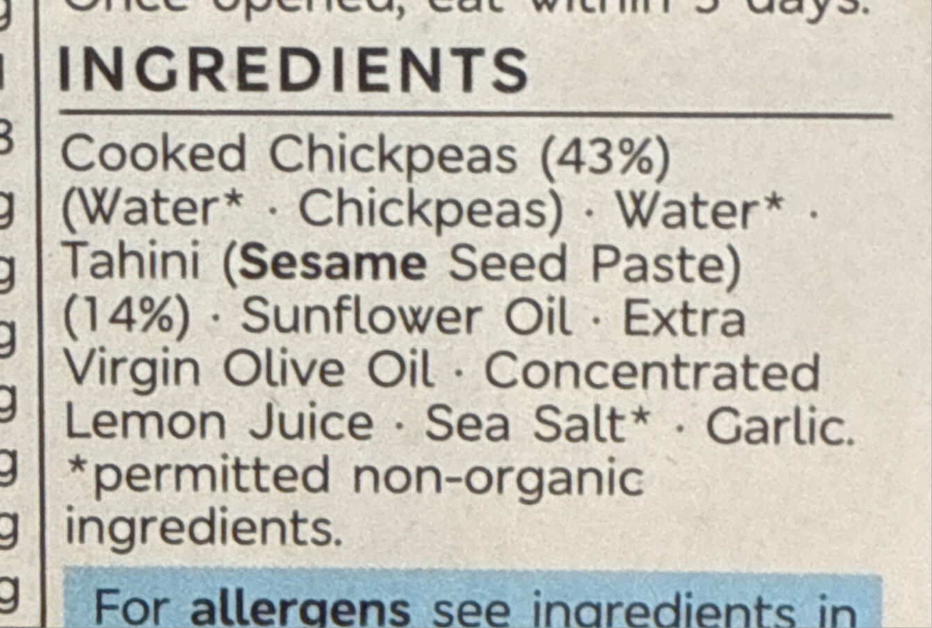 Additives