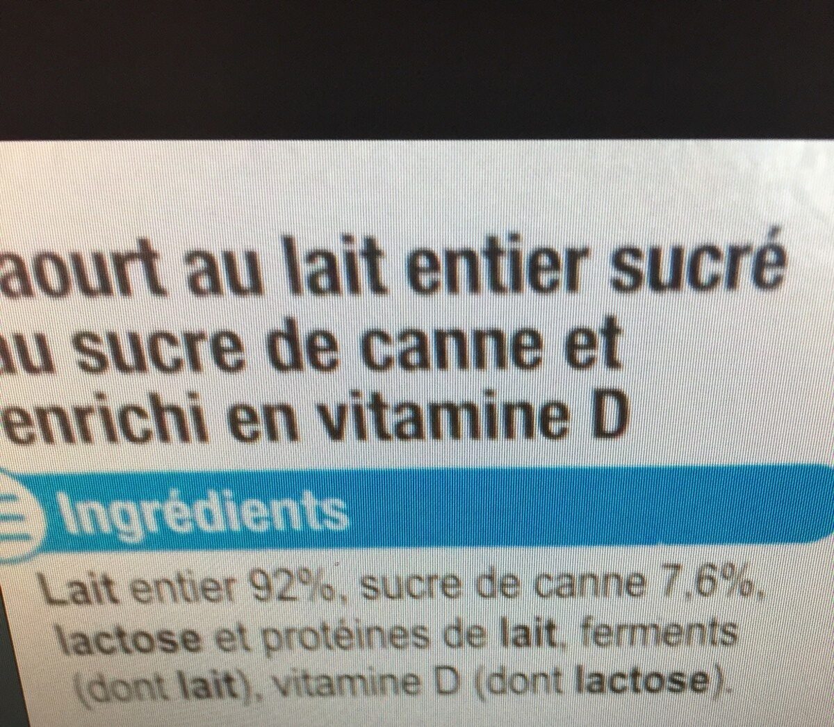 Additives