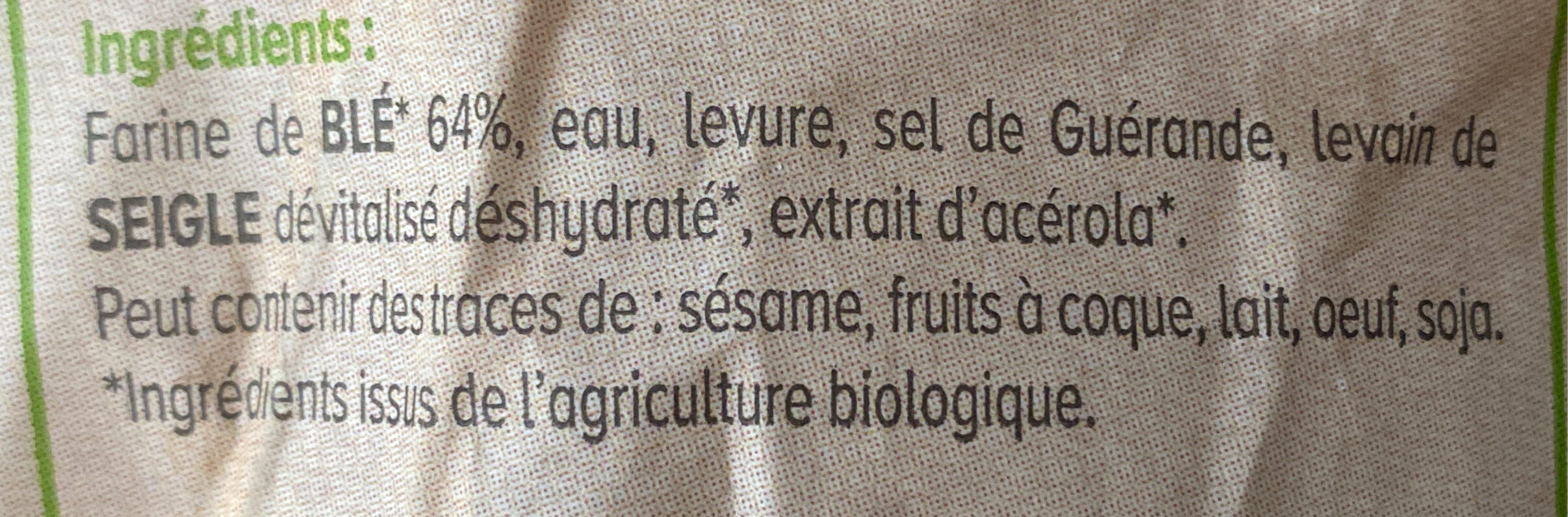 Additives