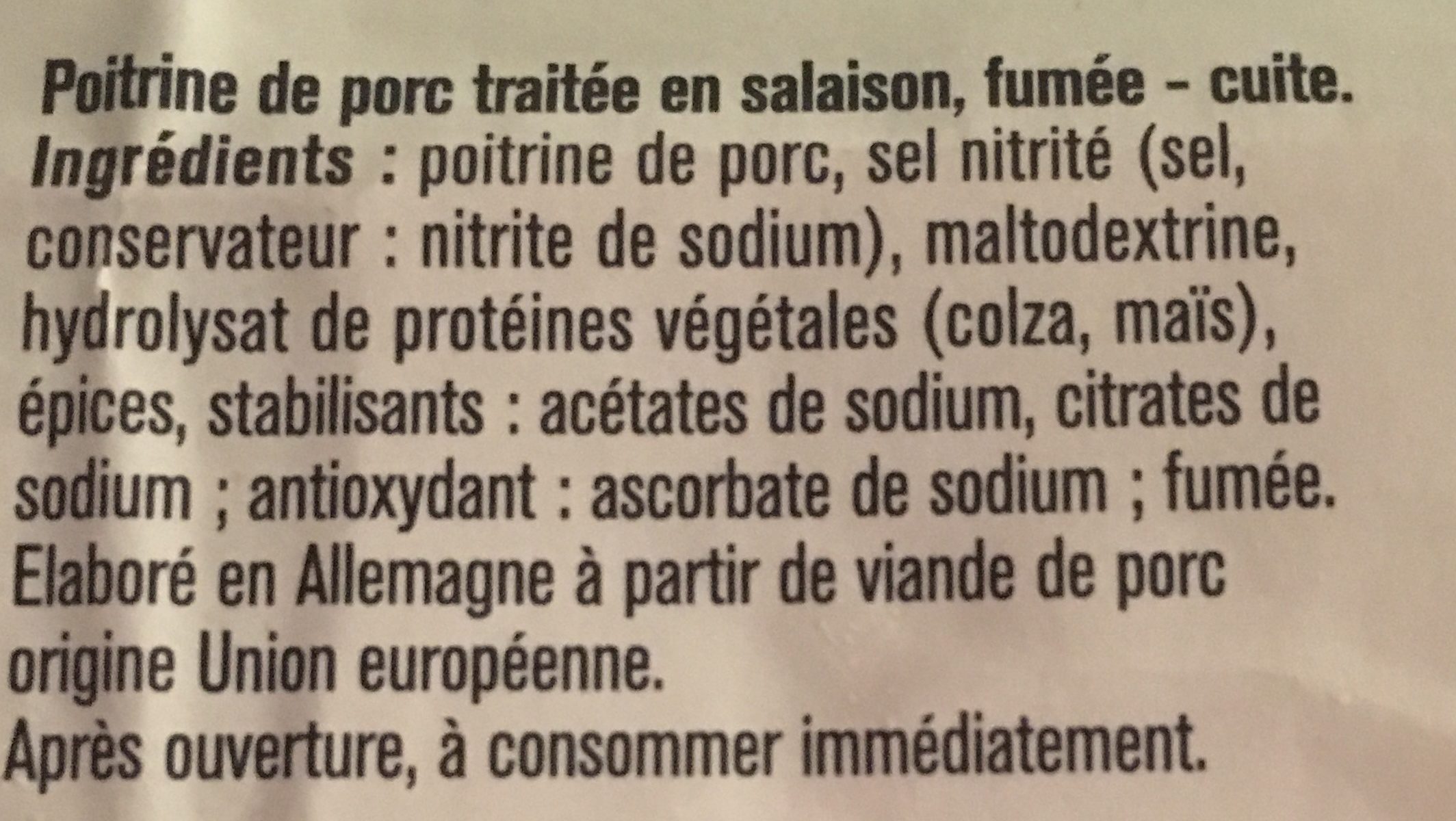 Additives