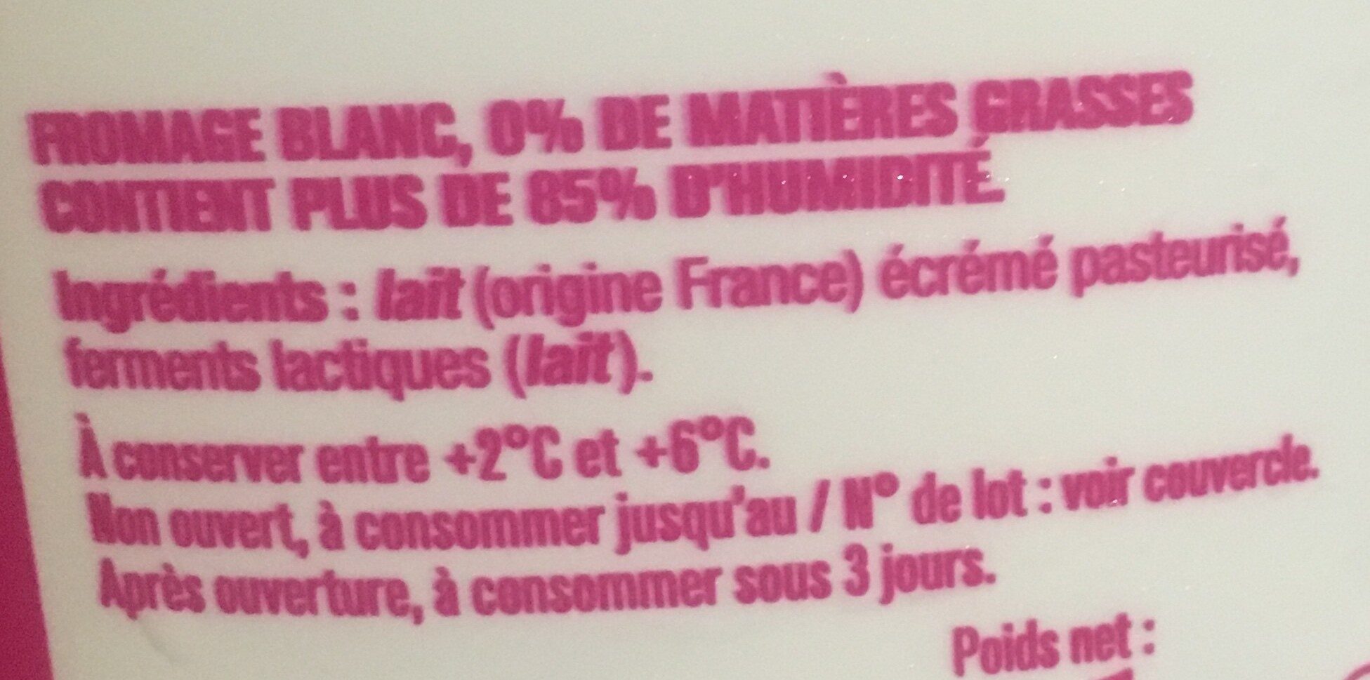 Additives