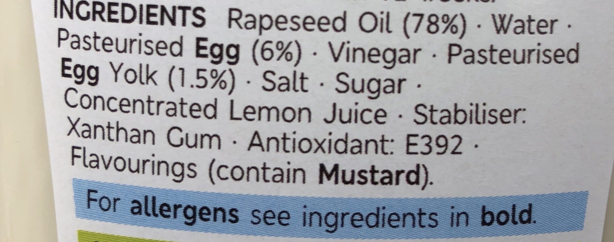 Additives