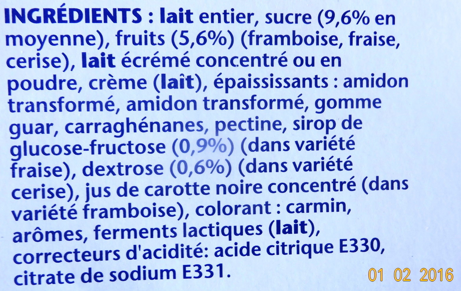 Additives