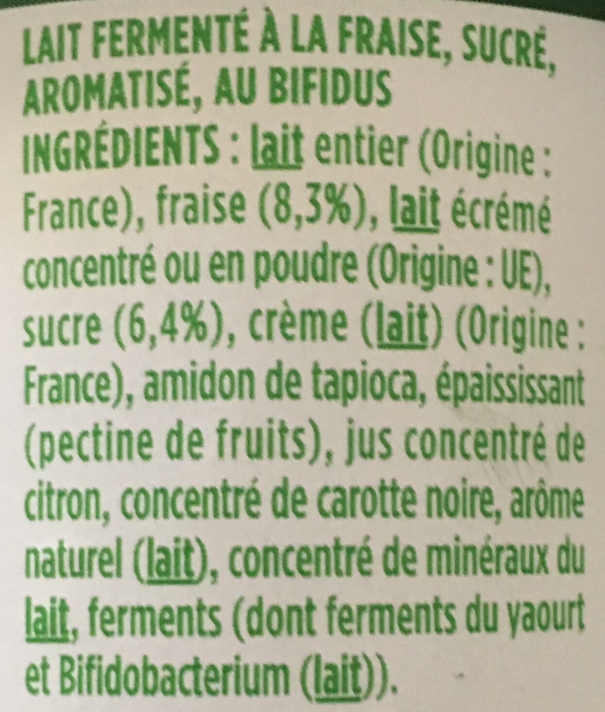 Additives