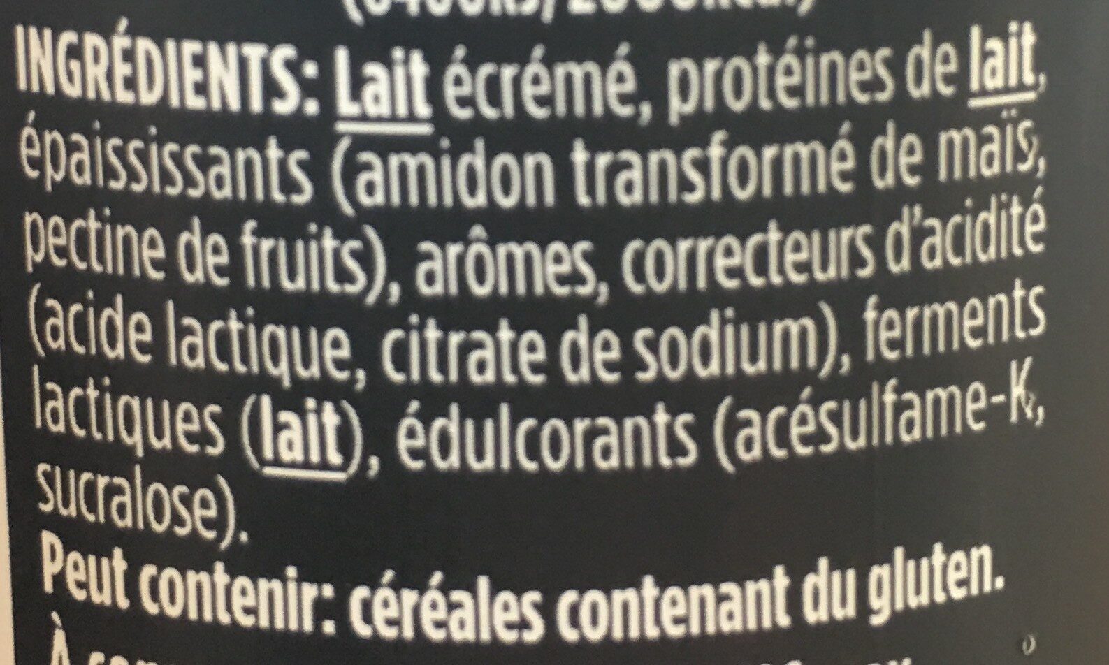 Additives