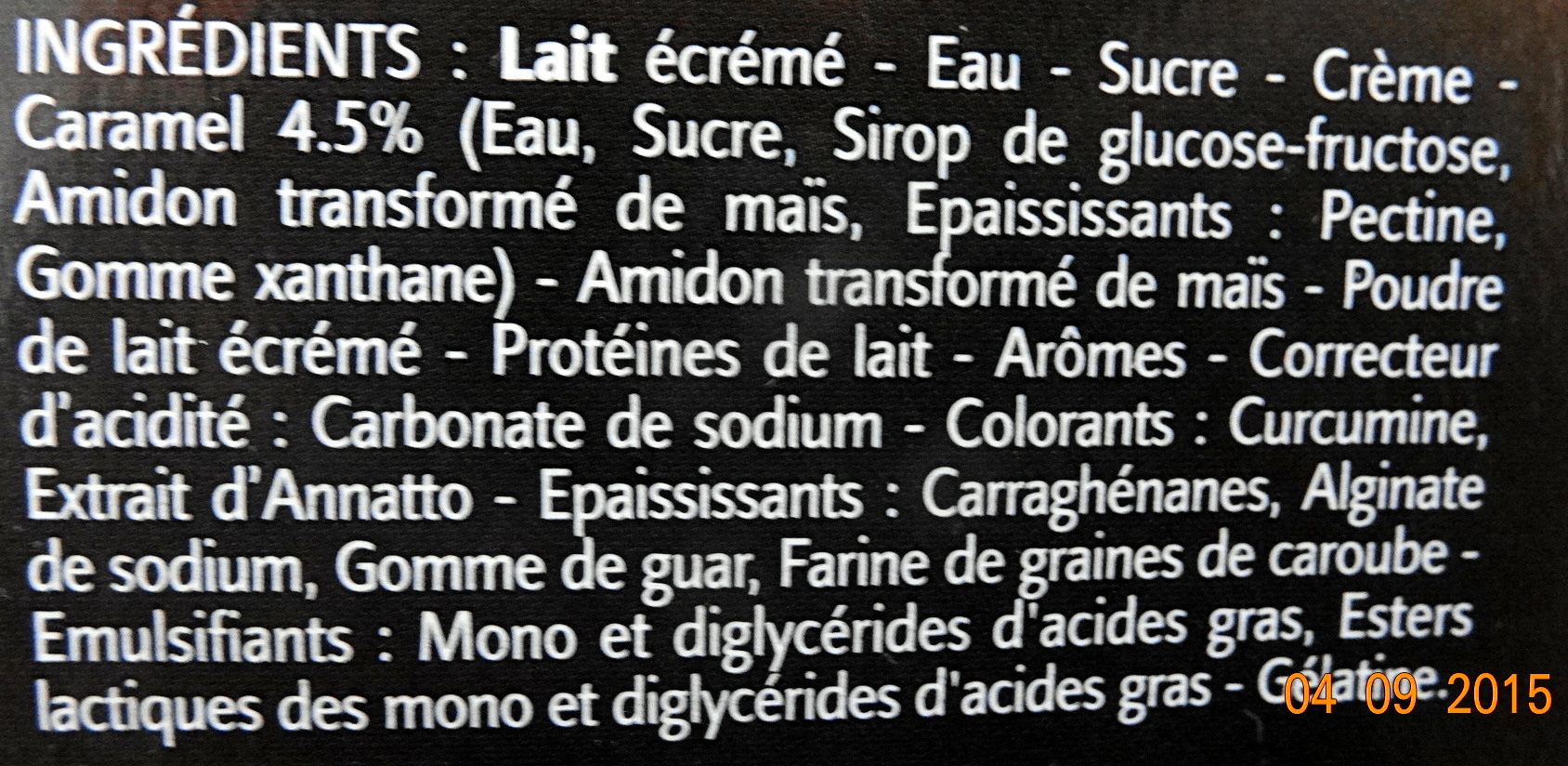 Additives