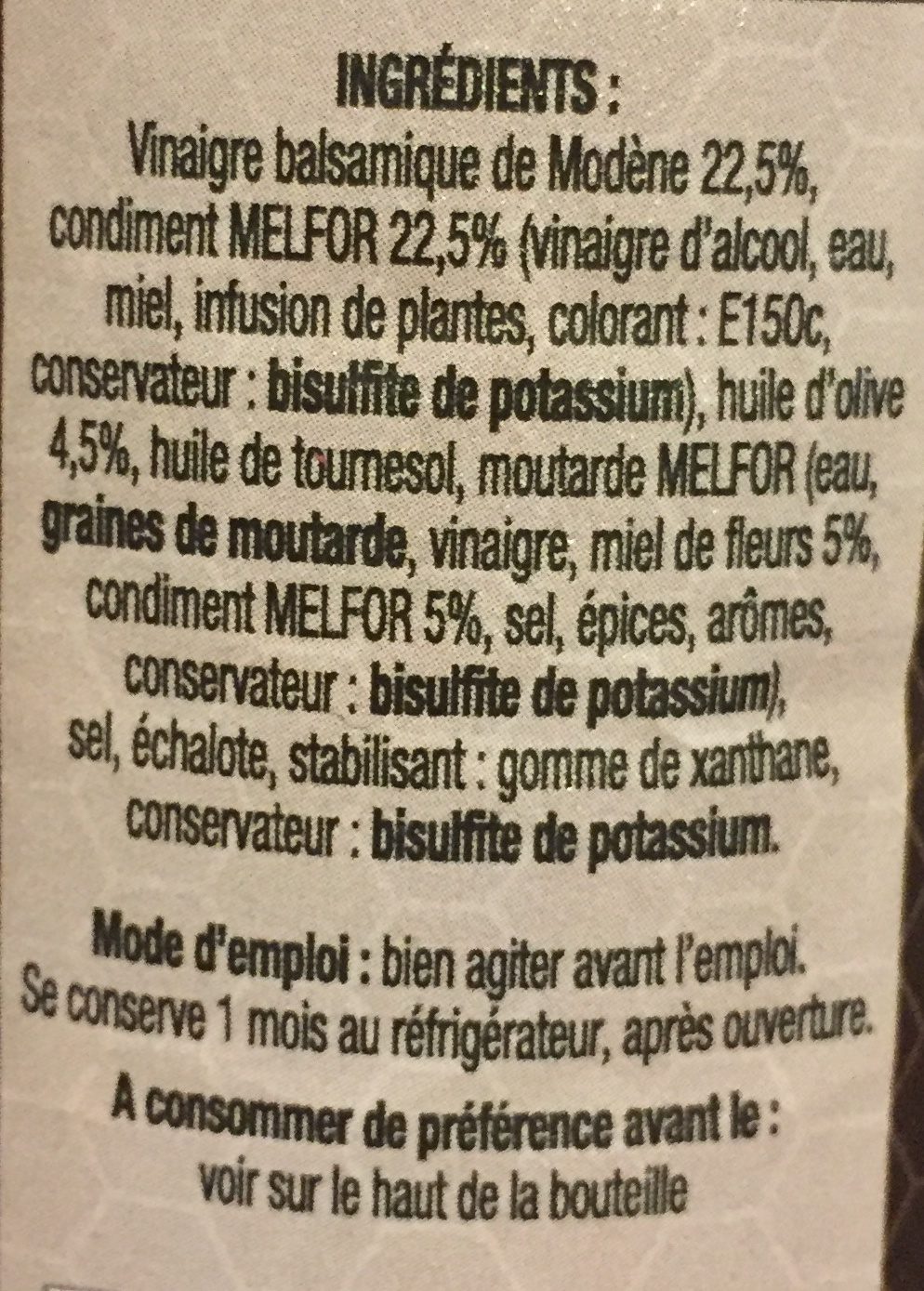 Additives