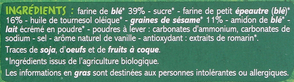 Ingredients