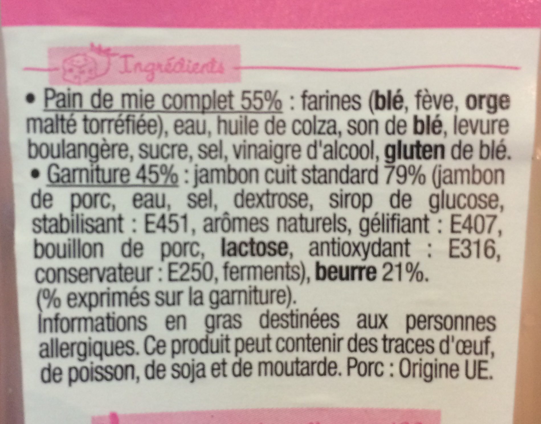 Additives
