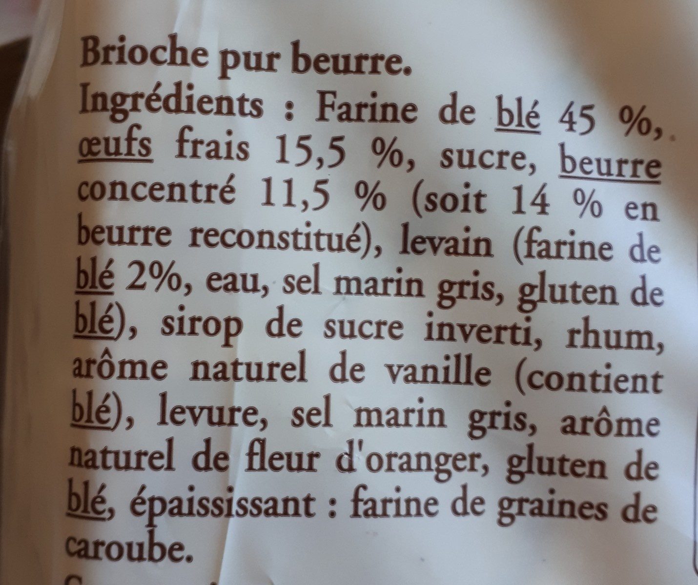 Additives