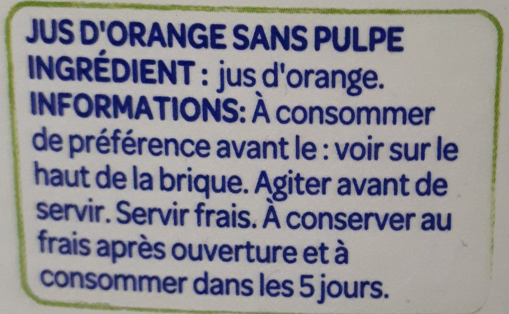 Additives