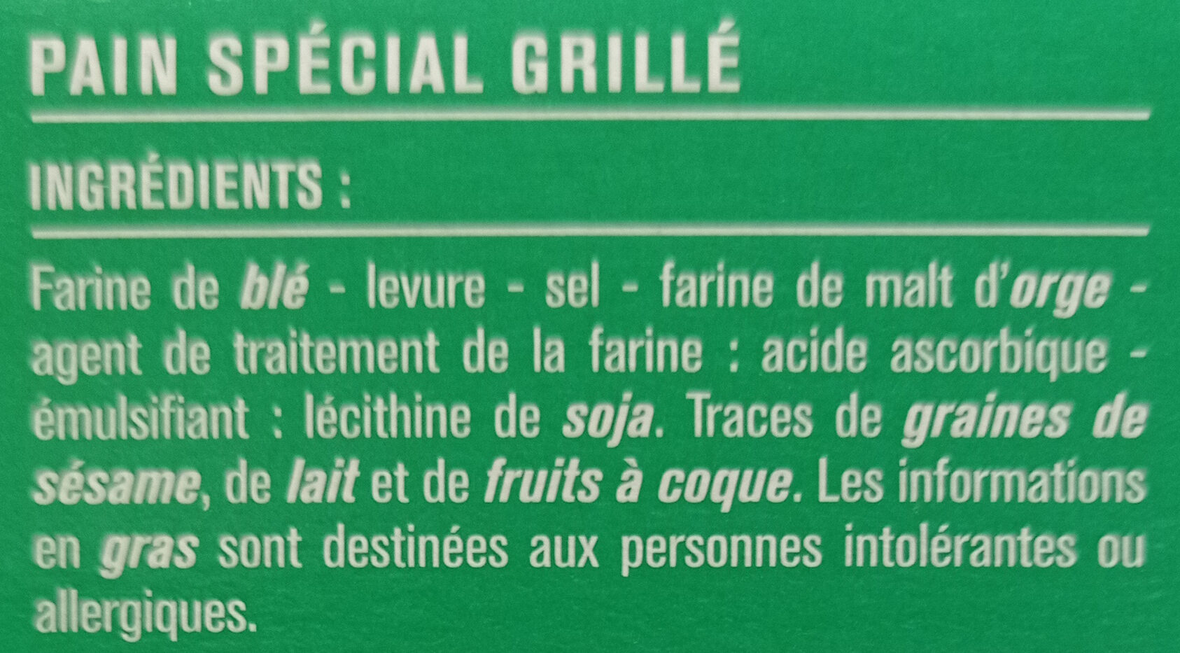 Additives