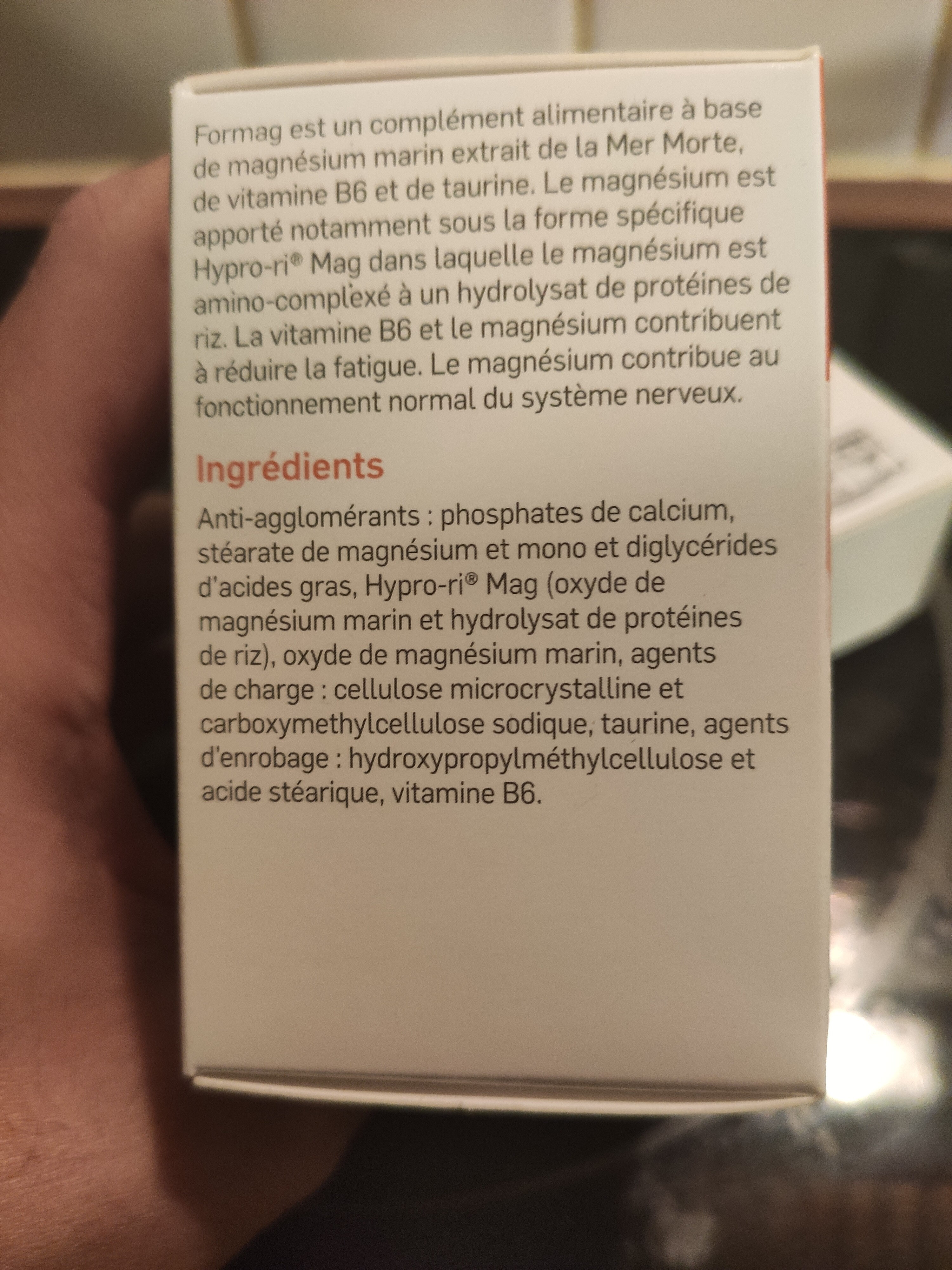 Additives