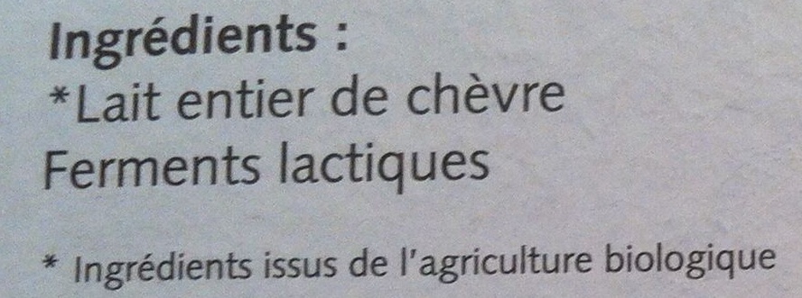 Additives