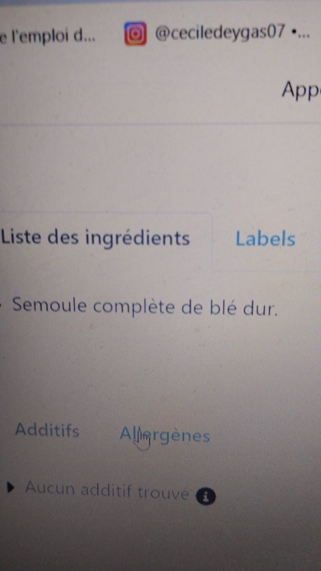 Additives