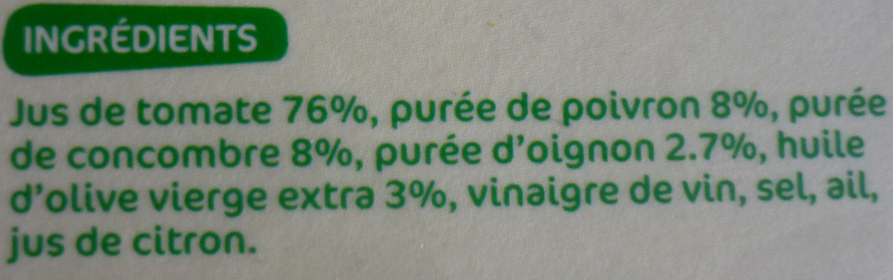 Additives