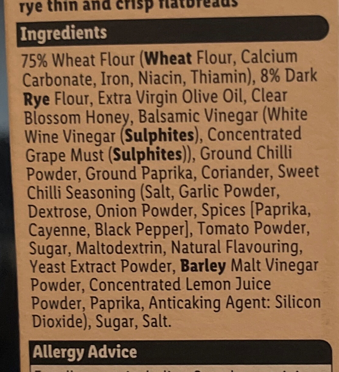 Additives