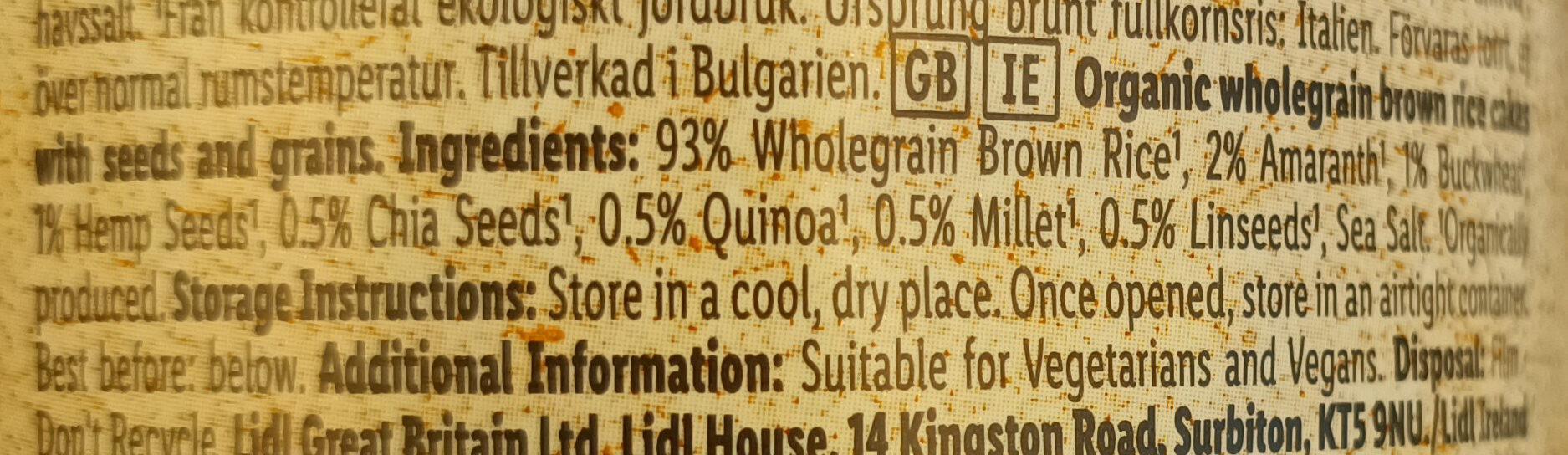 Additives