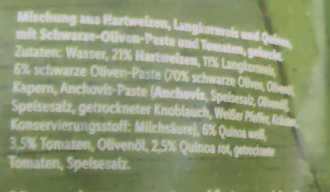 Additives
