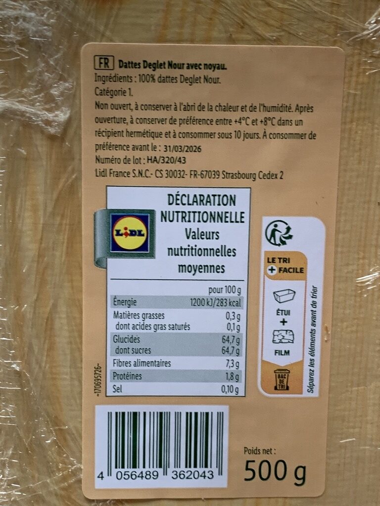 Ingredients