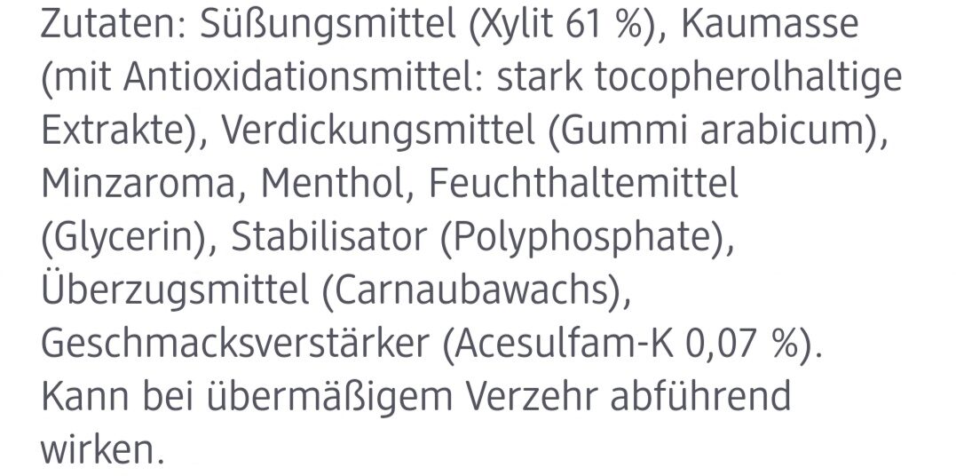 Additives