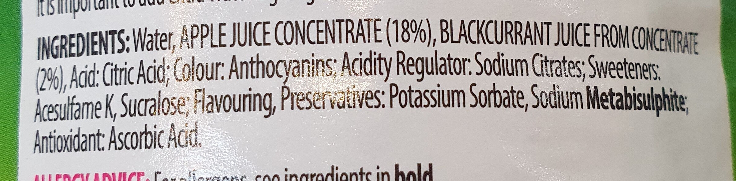 Additives