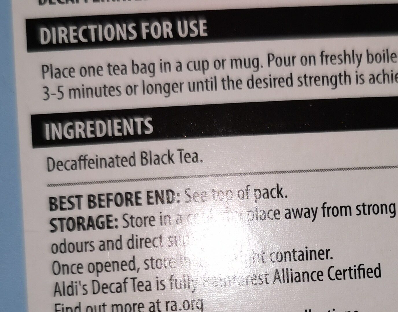 Additives