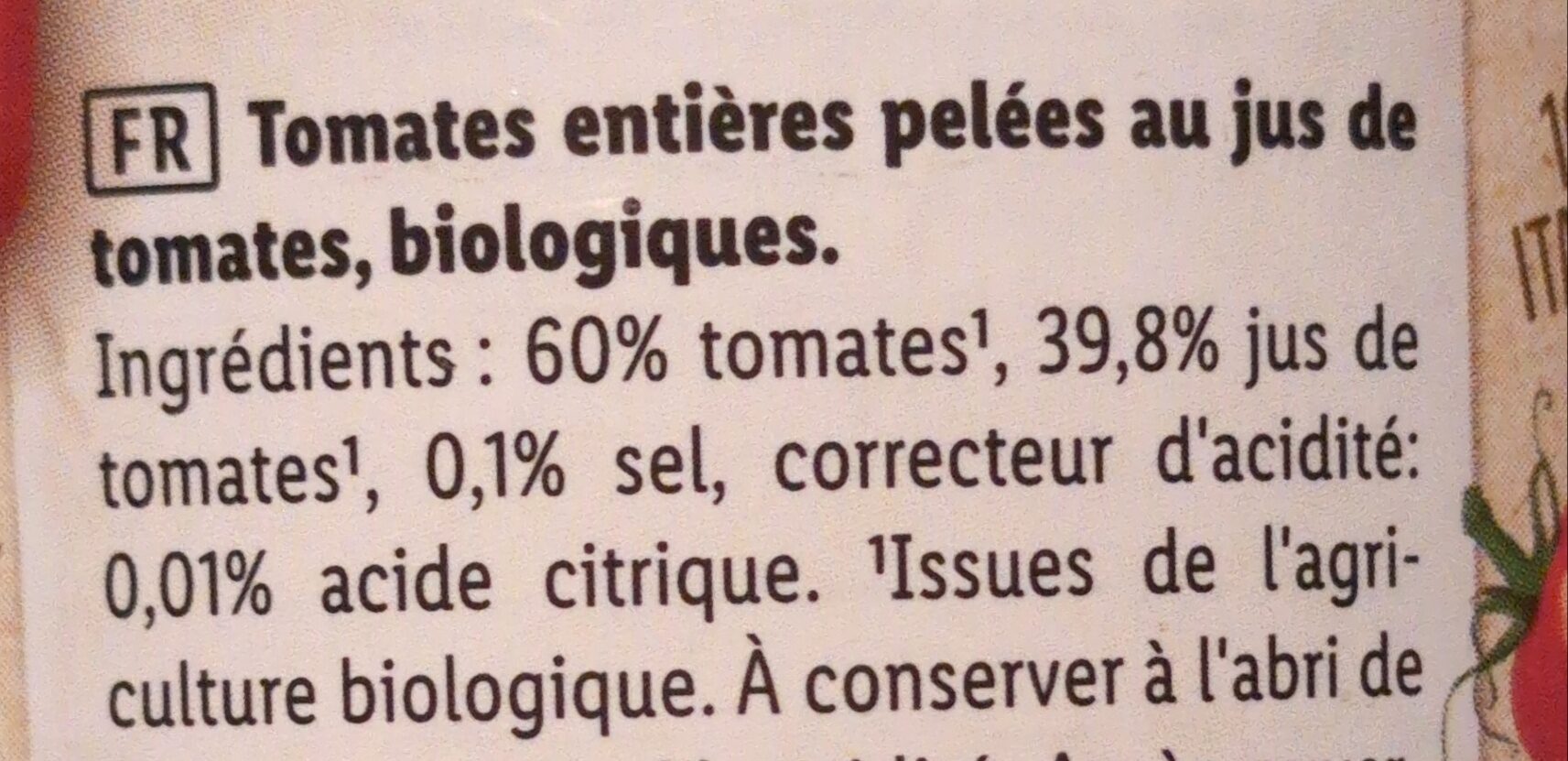 Additives