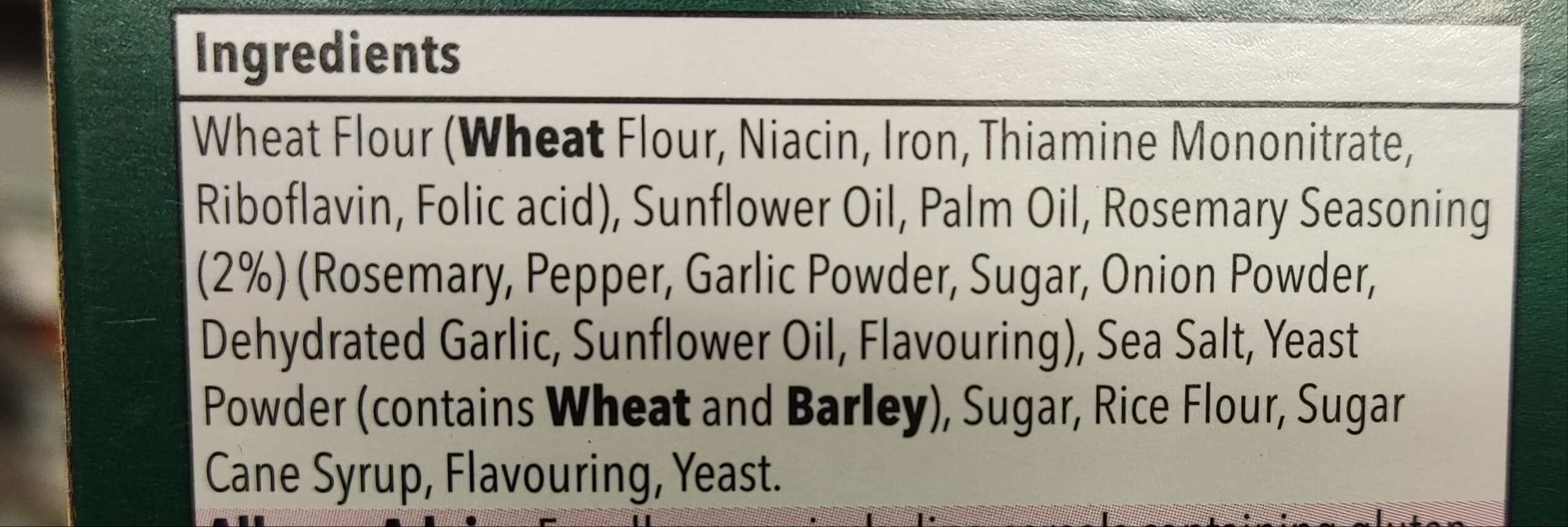 Additives