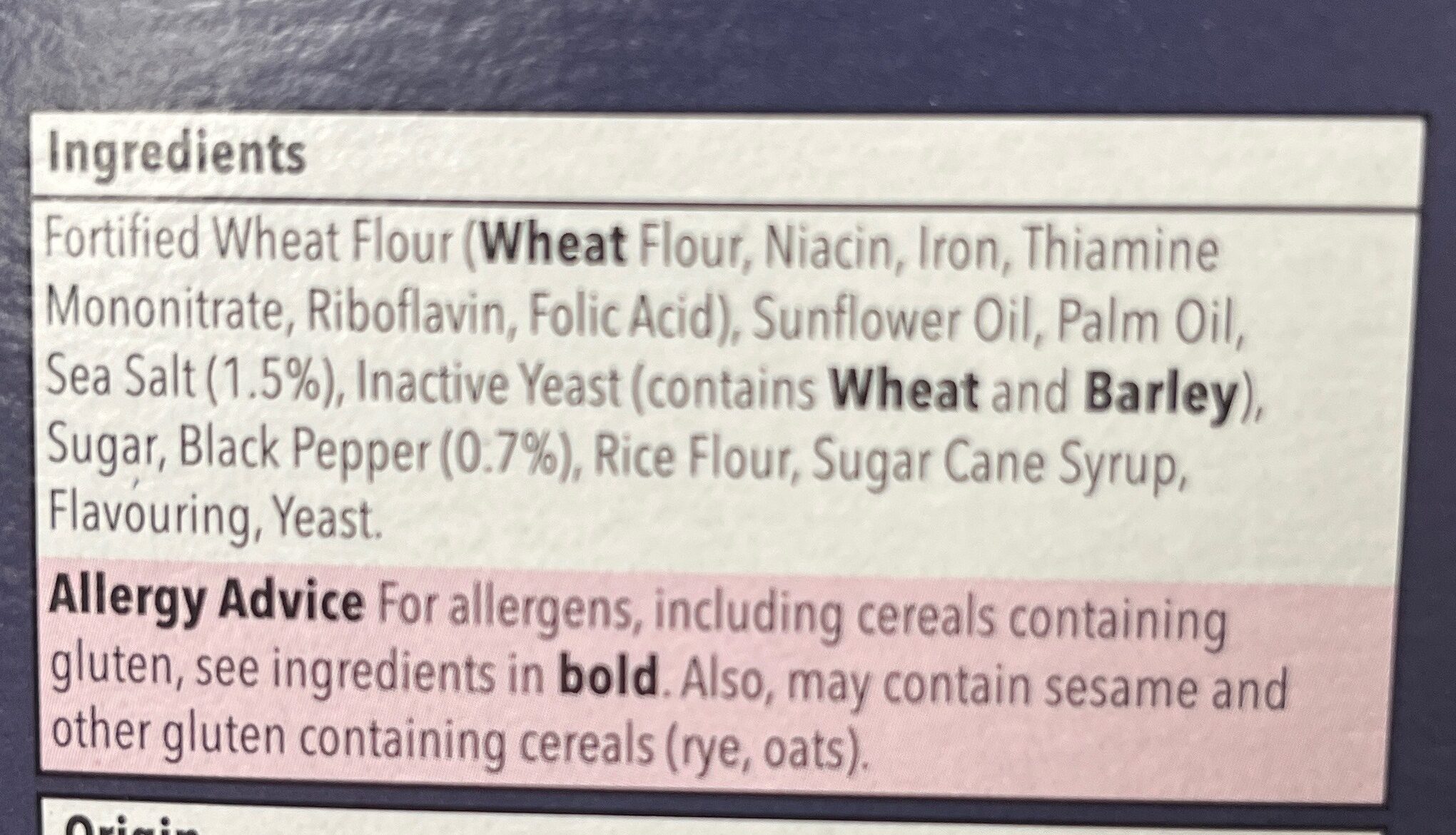 Additives