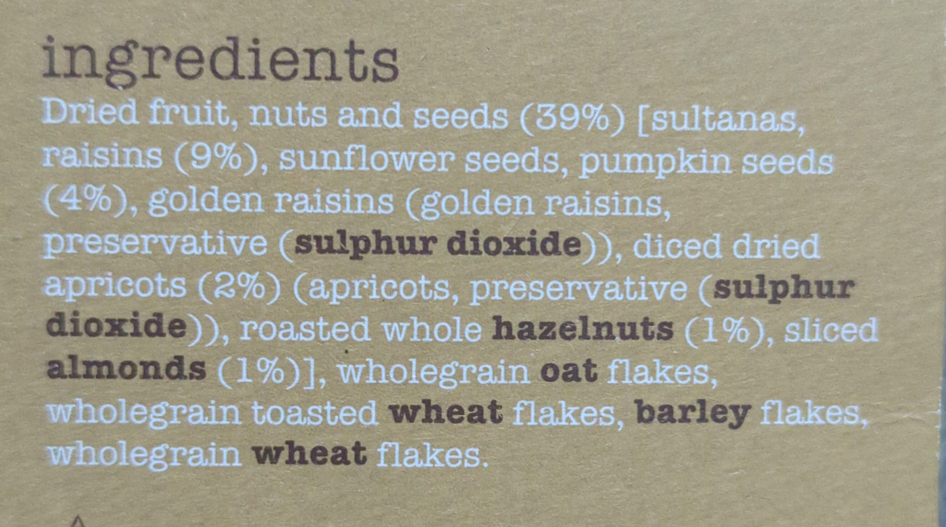 Additives