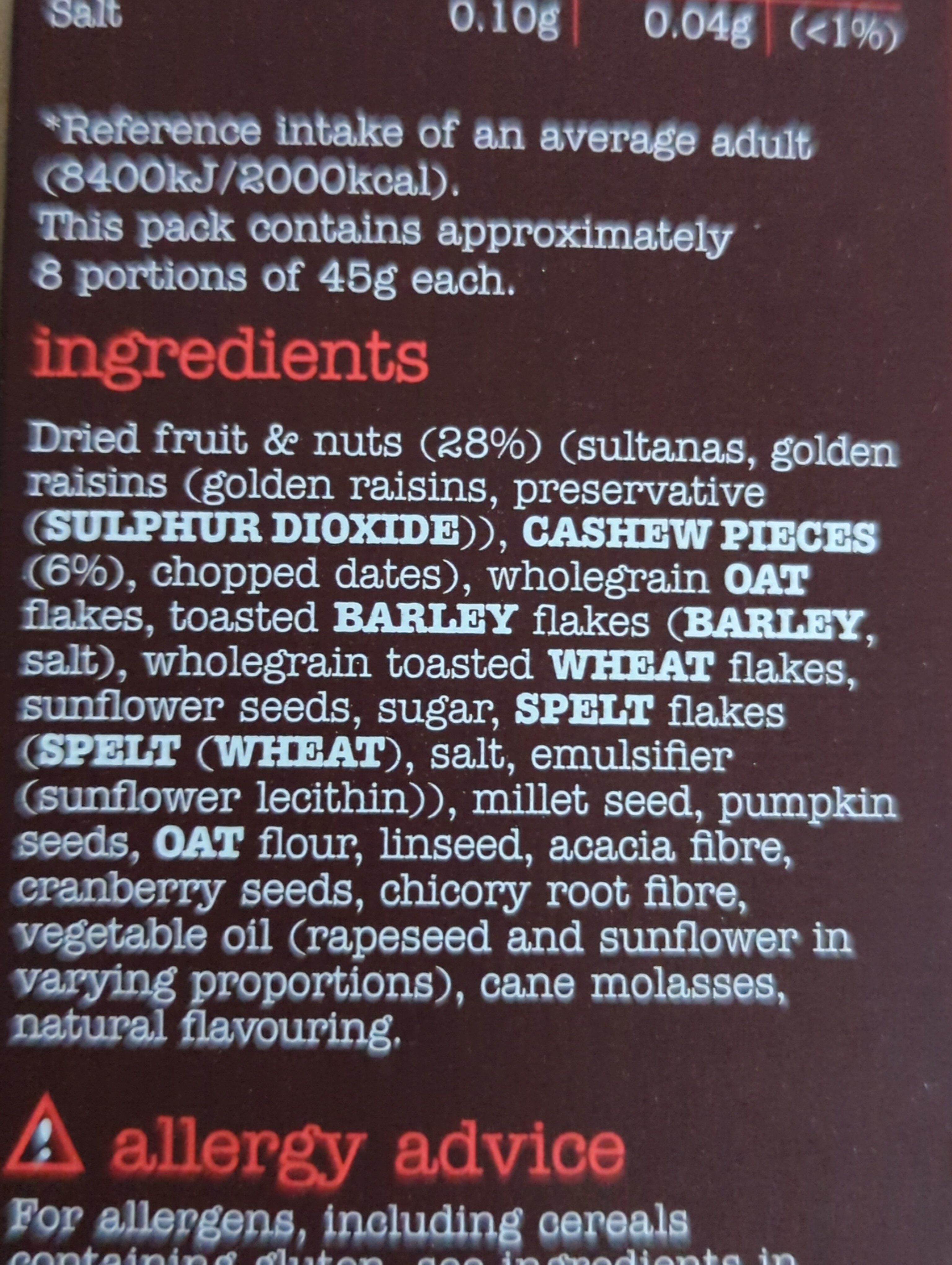 Additives
