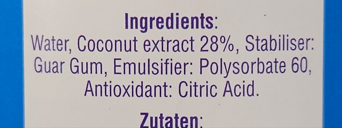 Additives