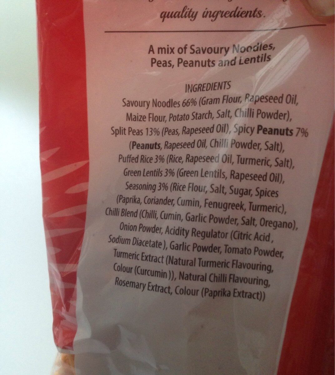 Ingredients
