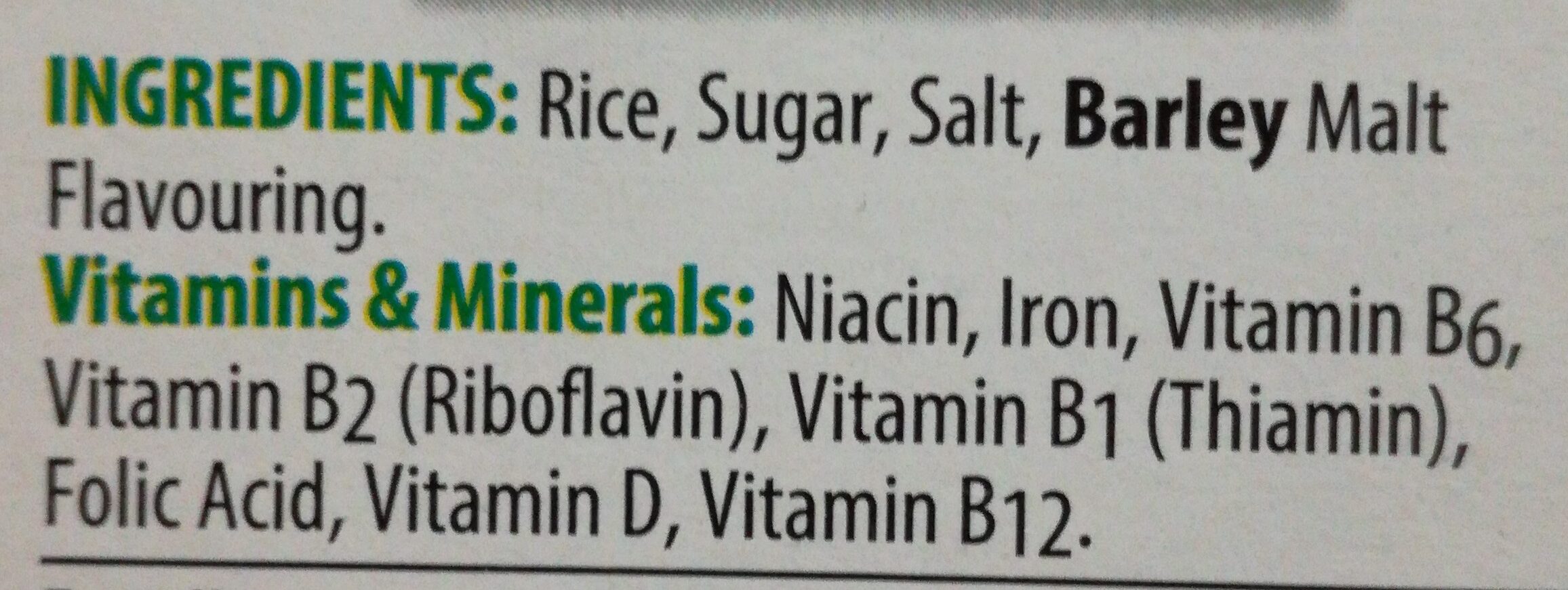 Additives