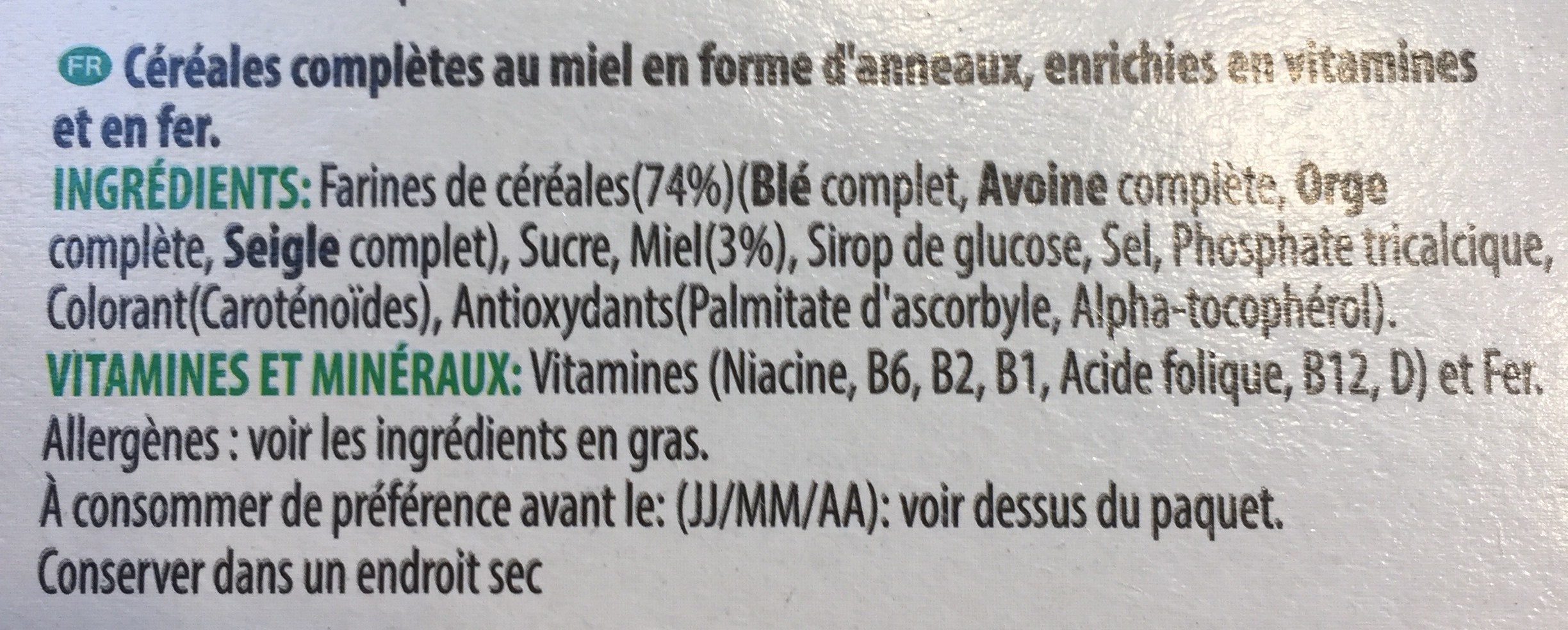 Additives
