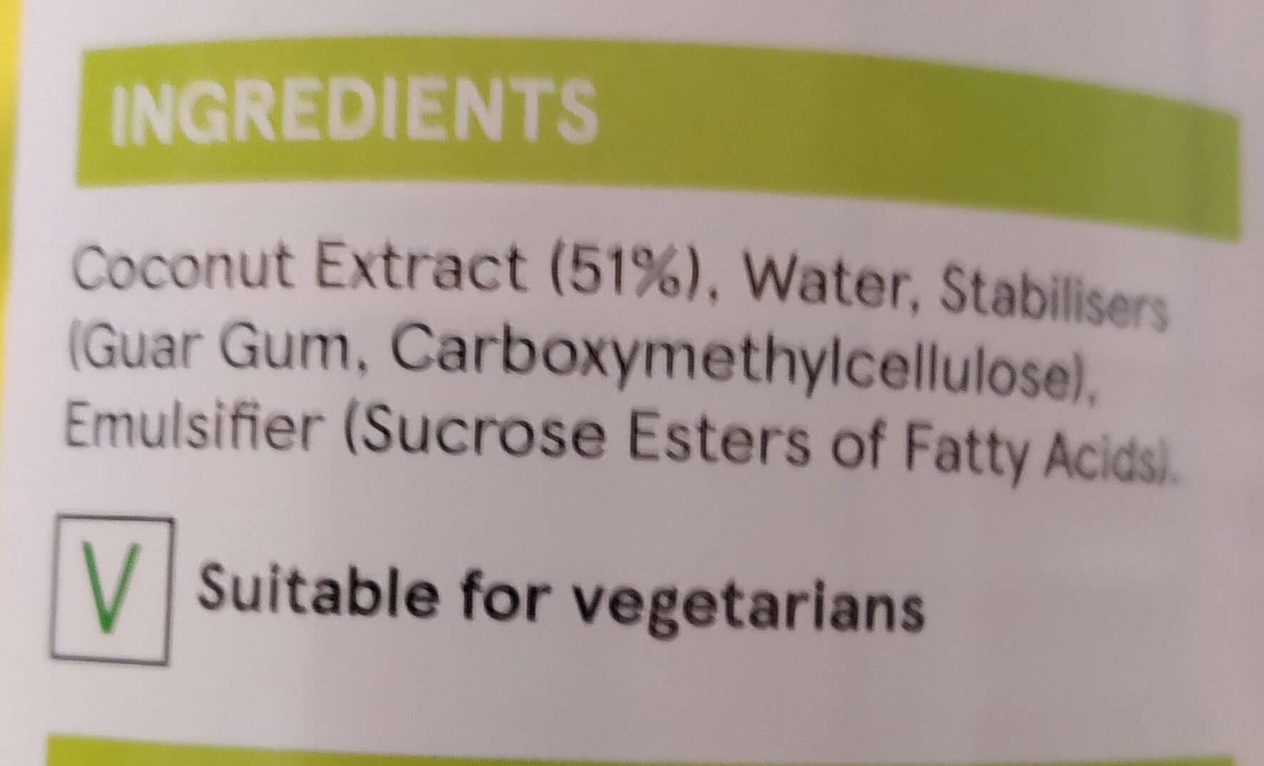 Additives