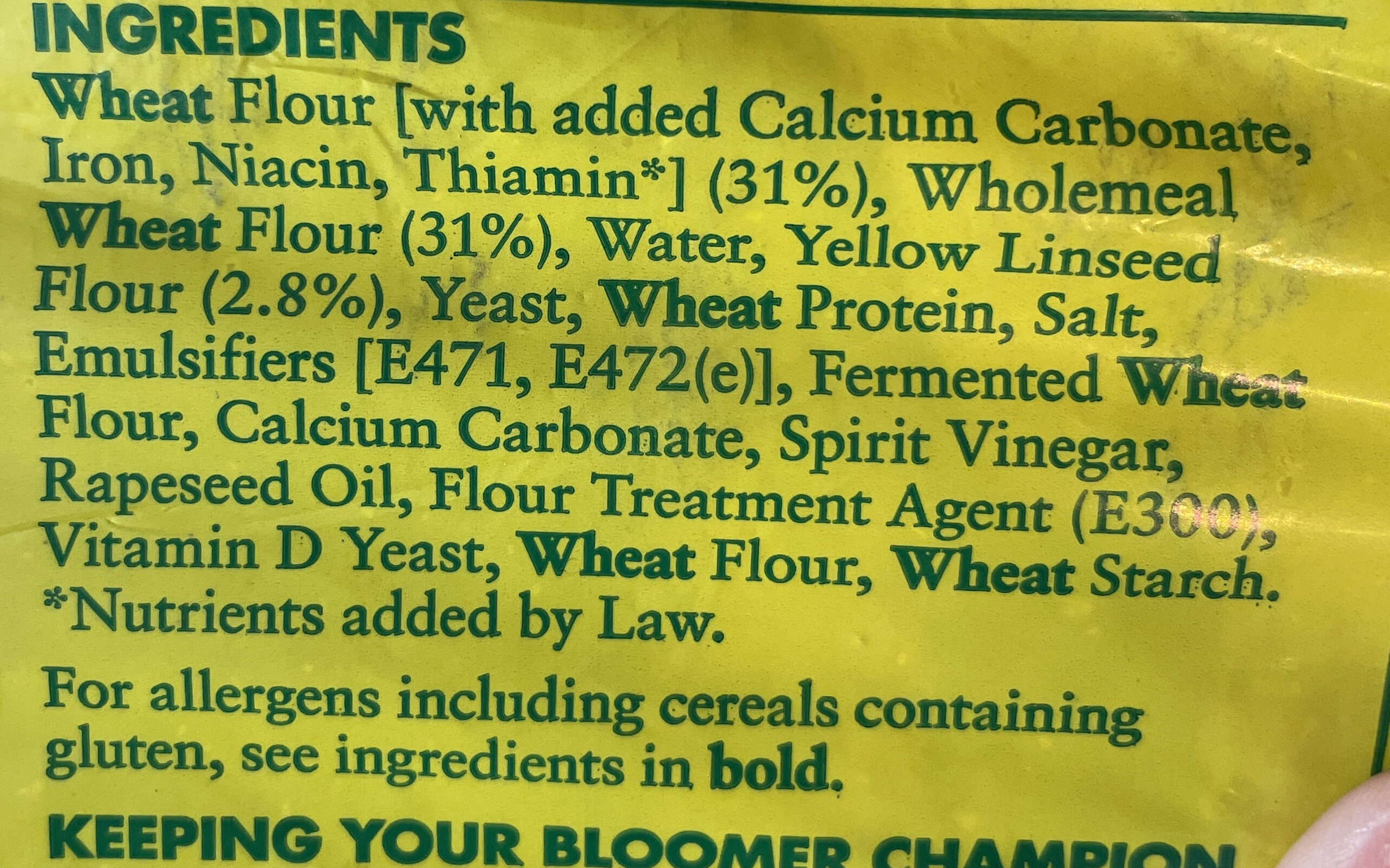 Additives
