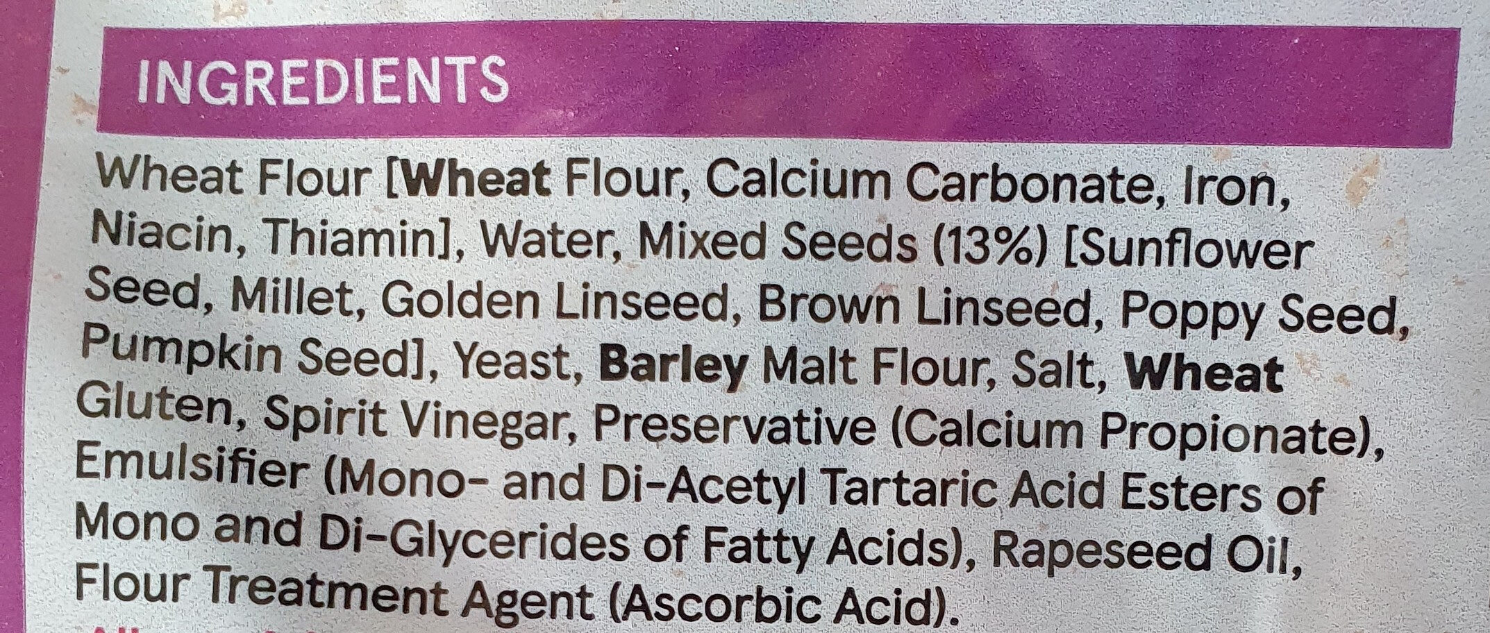 Additives