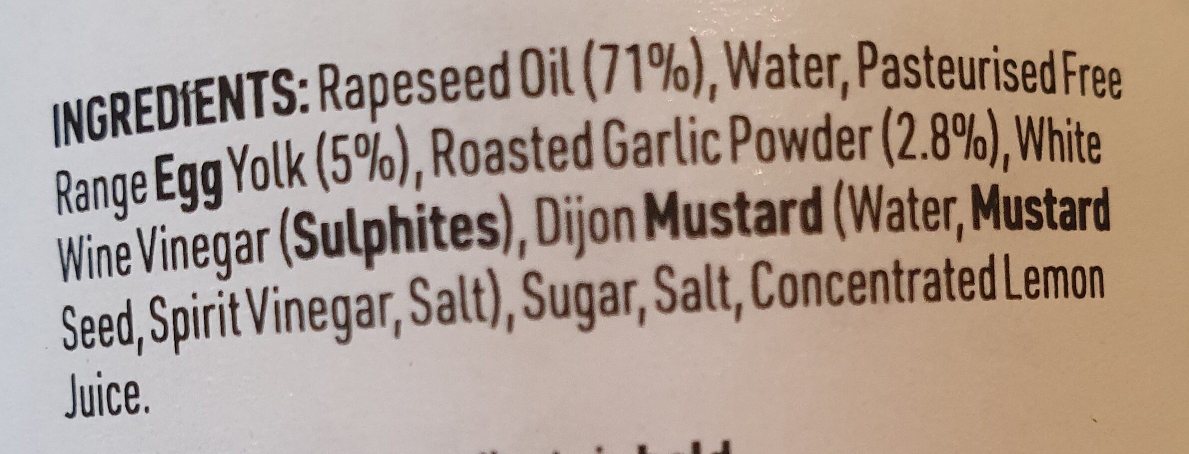 Additives