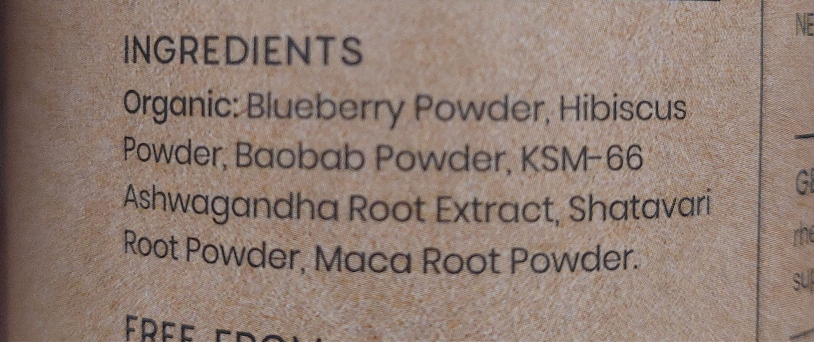 Additives