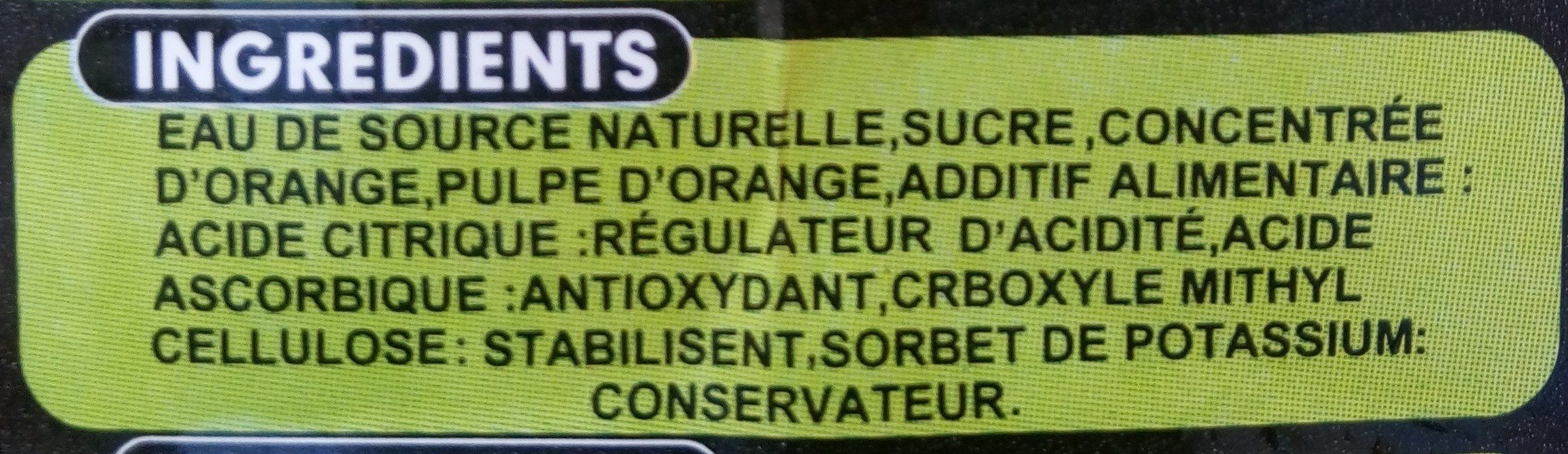Additives