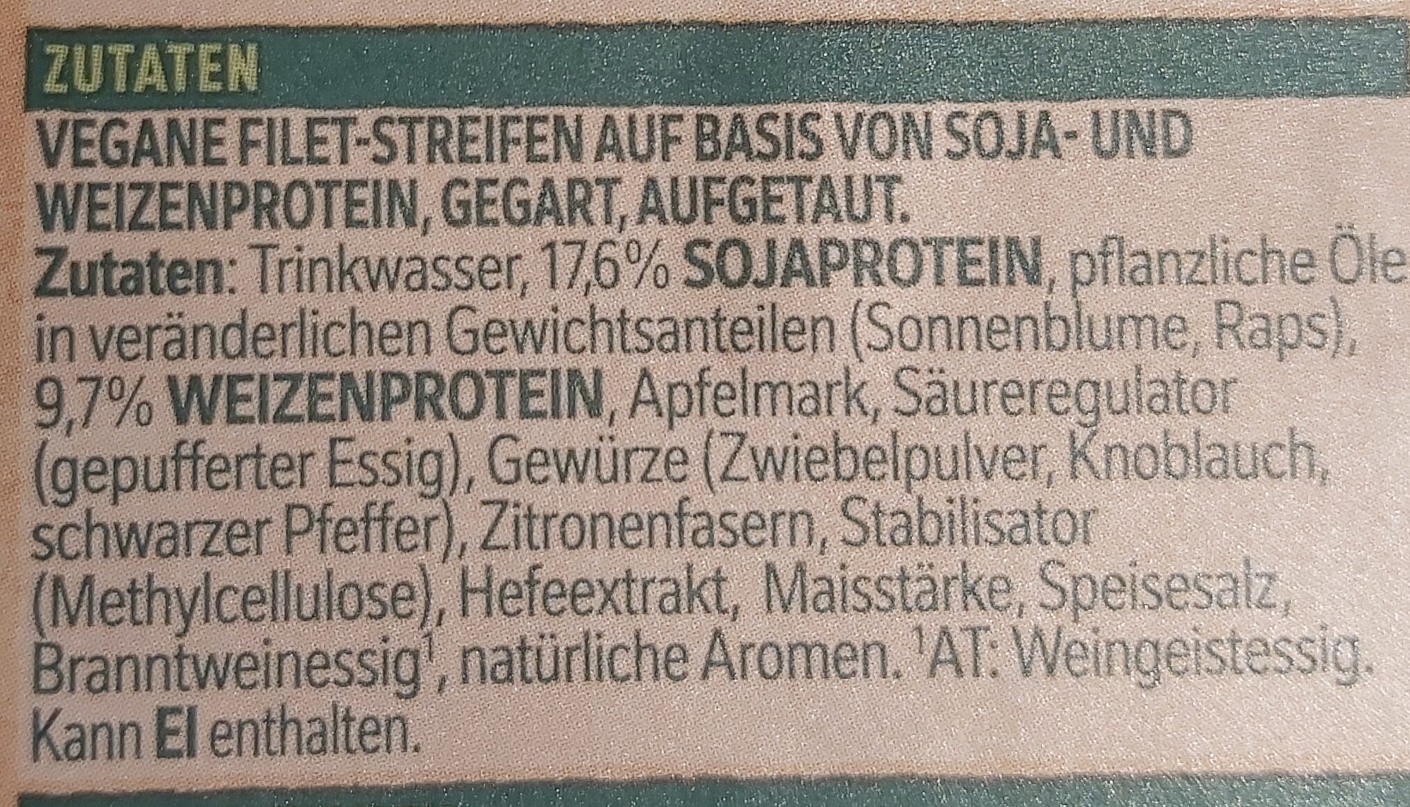 Additives