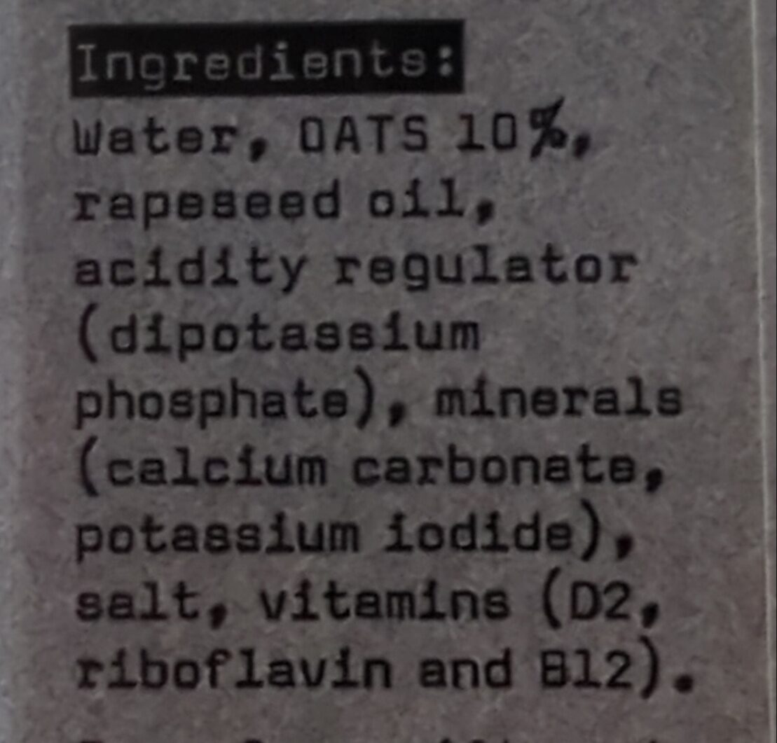 Additives