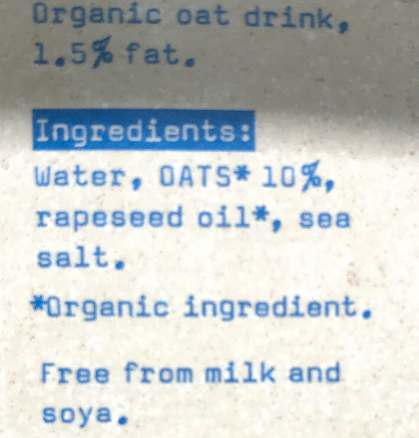 Additives