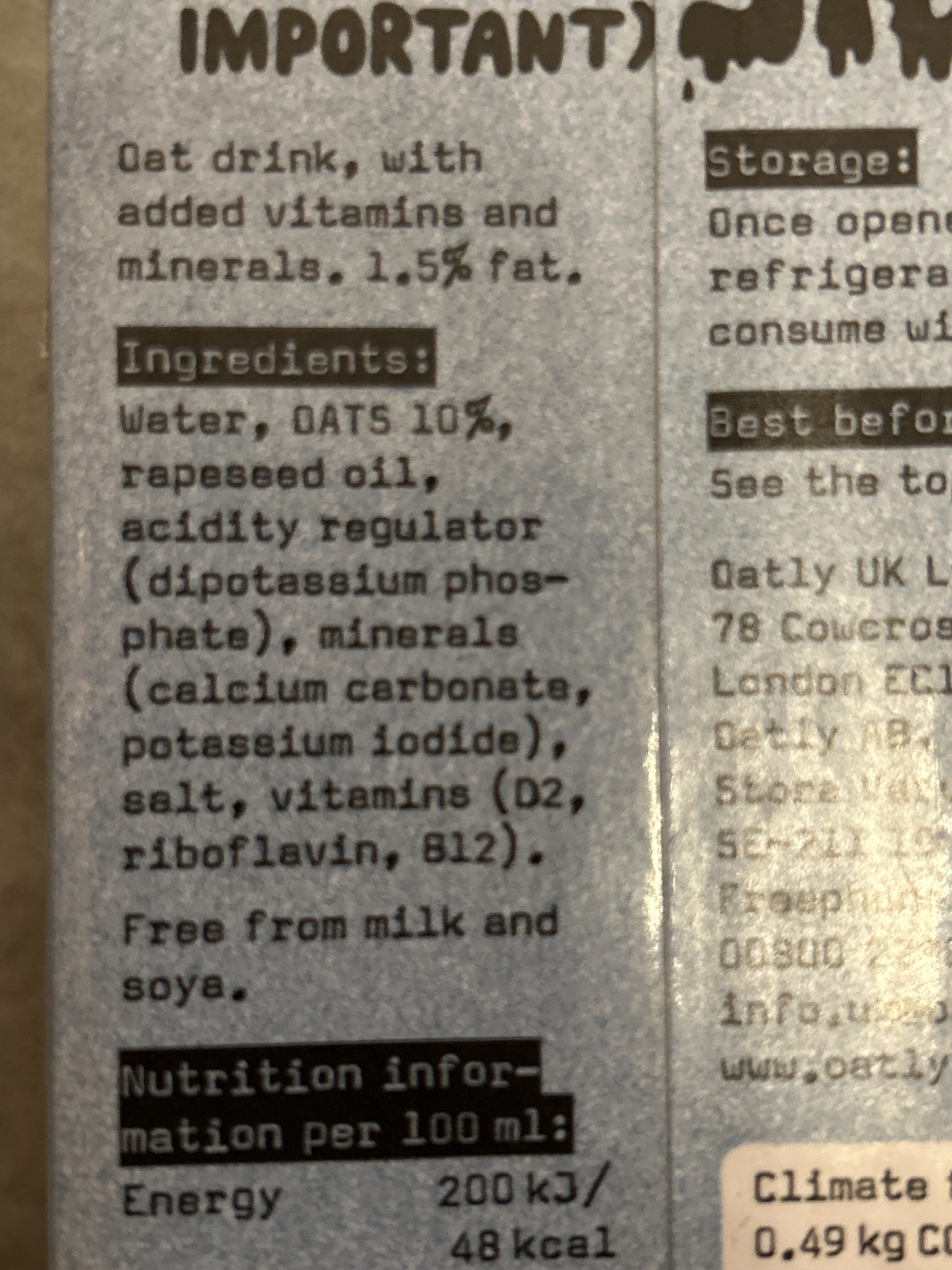Additives