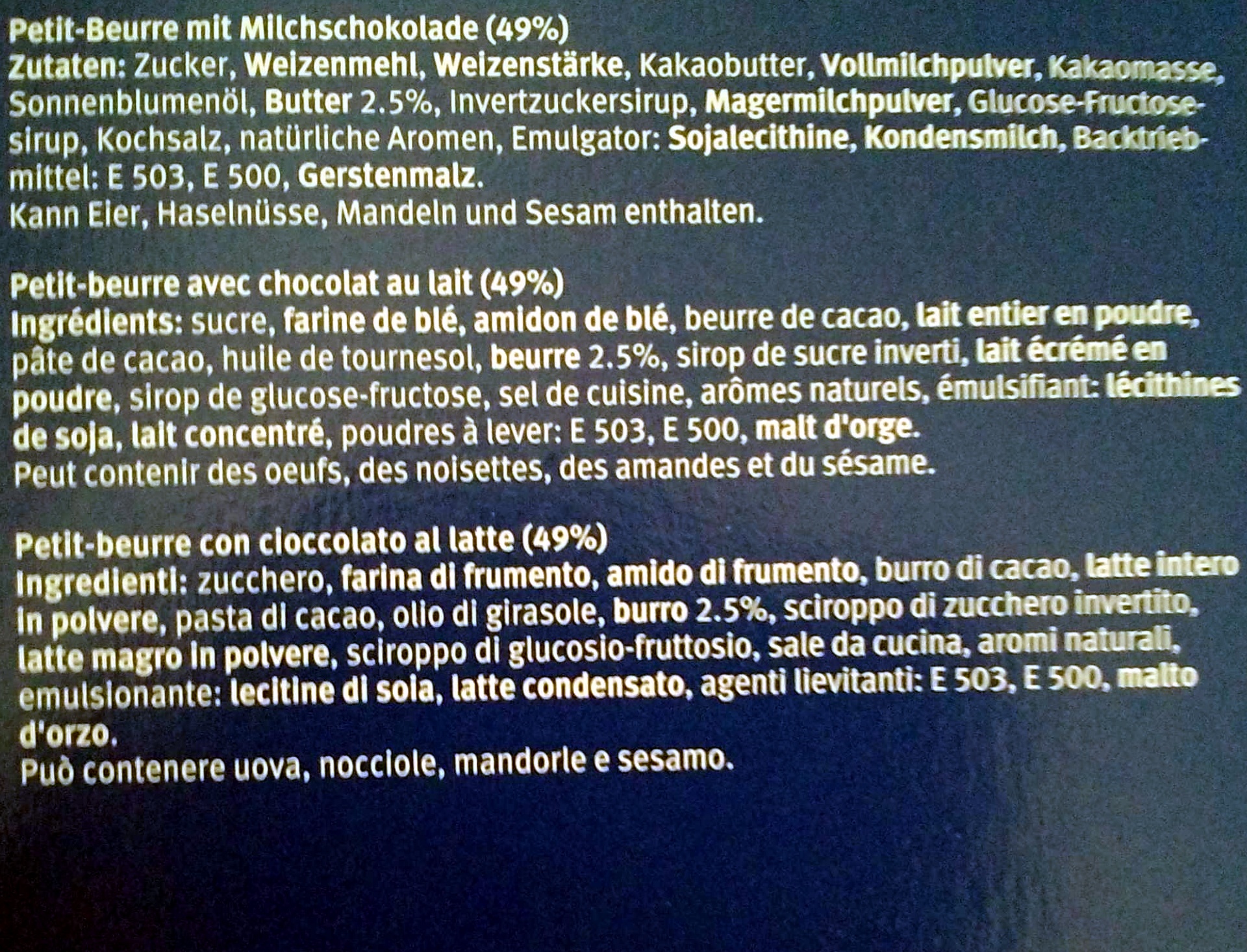 Additives