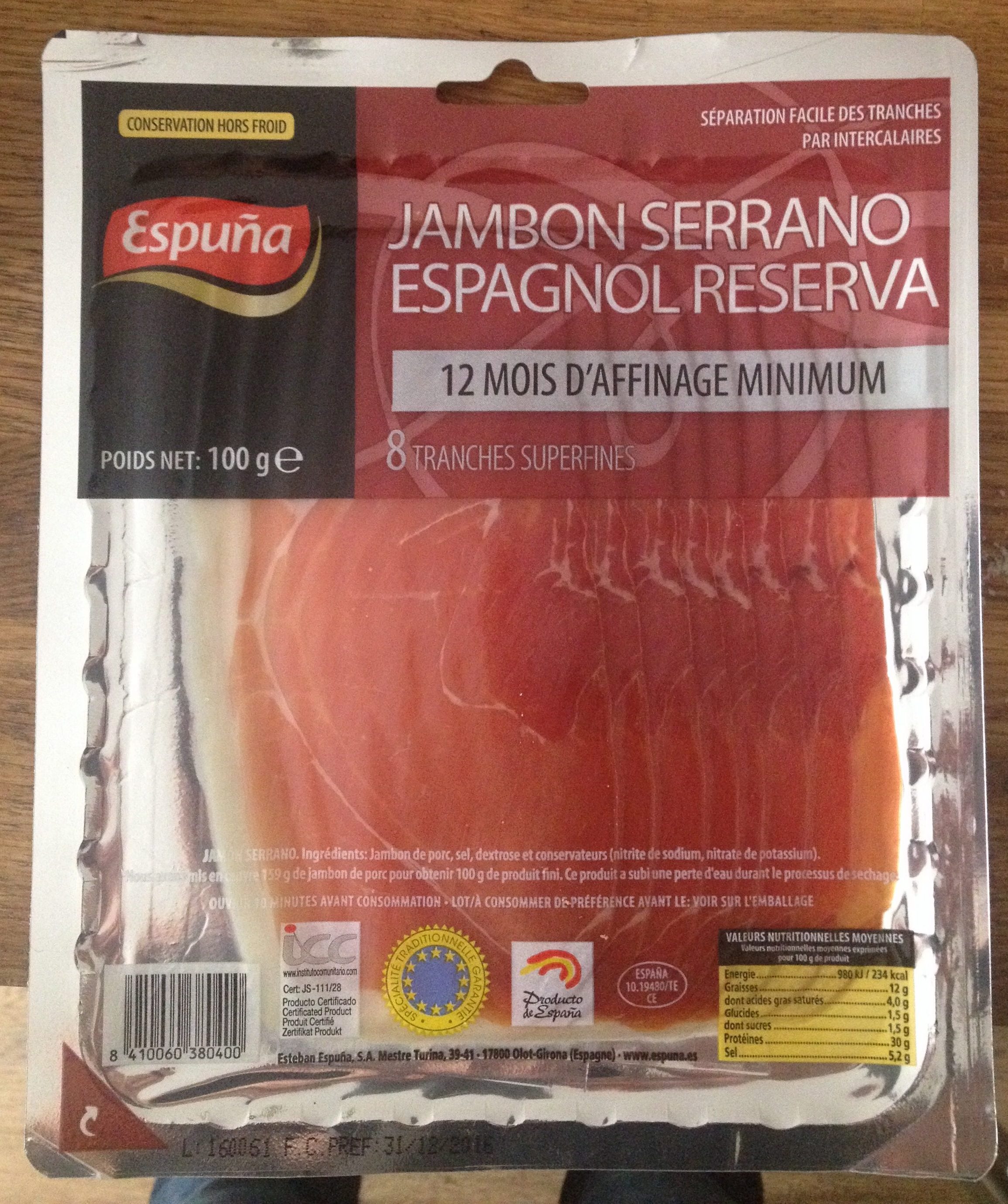 Ingredients