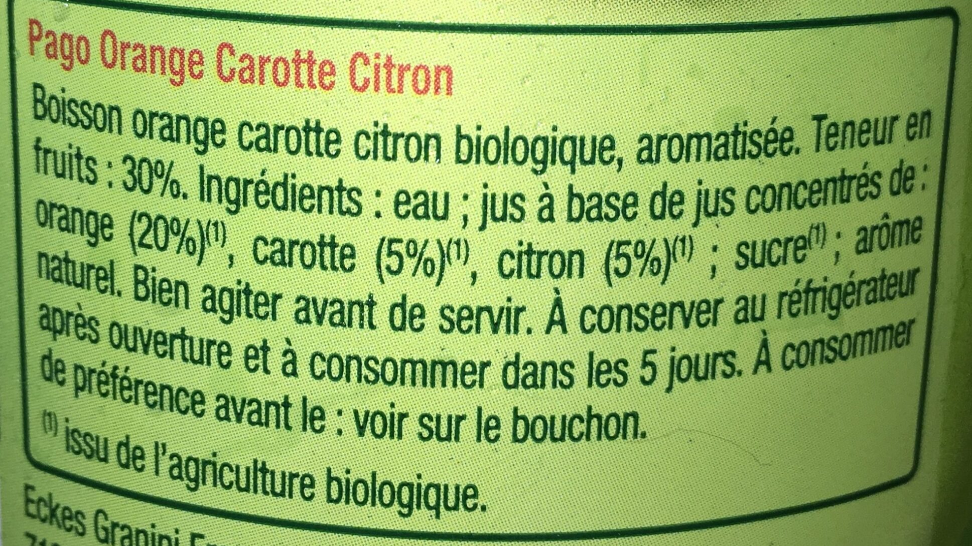 Additives